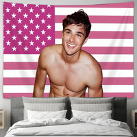 Hollywood Star Photo Backdrop Party Decoration Cinema Theme Event Wall Hanging Gift without flagpole Simple Installation