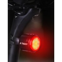 AliExpress X-TIGER Rear Light Bike Smart Brake Sensing Light High Brightness IPX6 Waterproof LED Charging Taillight MTB Bike Accessories