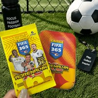 1/2/3 Random Tins Football Collectible Trading Card Sets Hobby Collection Cards