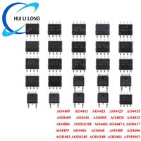 100Pcs/10pcs AO4409 AO4411 AO4421 AO4423 AO4435 AO4443 AO4447A AO4459 AO4466 AO4468 AO4485 AO4606 AO4616 AO4805 AO4828 AO4832