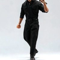 1/12 Scale Action Figure Male Soldier Workwear Shirt Vest Pants Clothes Model Fit 6'' Notaman Romankey QS MORFIG Body Decor