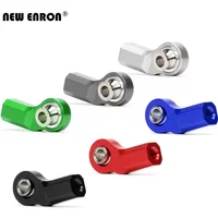 CNC M3/M4 Bent Pivot Rod End Width Balls Aluminium 6061 for 1/10 RC Crawler Car Axial TRAXXAS Tamiya