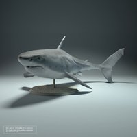 90mm Resin model kits DIY figure Whales colorless and self-assembled TD-3833
