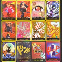 DIY Proxy OPCG One Piece English Gold DON!! Card Uta Nami Hancock Shanks Luffy Chopper Yamato Robin Game Collection Card Toy