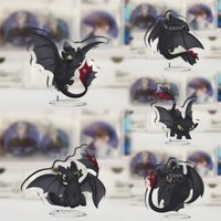 NEW Toothless How to Train Your Dragon Mini acrylic card Cute Night Fury anime peripheral ornaments good-looking Boy's gift toy