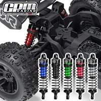 GPM Metal Aluminum 74mm Rear Shock Absorbers ARA-2670 ARA-2671 ARA-2762 for ARRMA 1/16 MINI KRATON 3S ARA2508S ARA2508 RC Car