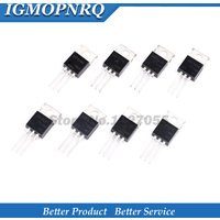 10PCS IRF510 IRF520 IRF540 IRF640 IRF740 IRF840 LM317T Transistor TO-220 IRF510N IRF540N IRF520N IRF530N LM317