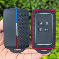 New Design Silicone Car Key Case Cover For Renault Captur Koleos Kadjar Zoe Arkana Espace Clio Megane Grand Scenic Sandero Dacia