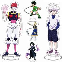 16CM Anime HUNTER×HUNTER Acrylic Stand Gon Killua Kurapika Leorio Figure Stand Plate Cosplay Prop Decor Cartoons Gifts