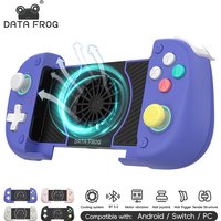 DATA FROG X3 Pro Wireless Mobile Gaming Controller for Smartphone Esports Gamepad with Dual Vibration Ergonomic Design
