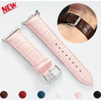 Leather Band for Samsung galaxy watch 8 classic/8 40 44mm Bamboo pattern strap for galaxy ultra 2025 47mm smartwatch Bracelet