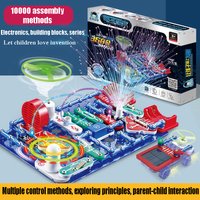 ANU New Circuit Electronic Building Block Scientific Experiment Educational Children's Assembled Toys Electronic Exploration 8+