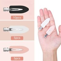 1 Box 20pcs Hair Clips No Bend Seamless Hair Clips Side Bangs Makeup Washing Face Accessories Women Girls Styling Hairpins