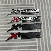 XTREME LIMITED EDITION 3D Emblem, 4 Styles, ABS Car Badge Universal XTREME Off-Road Logo Sticker, Waterproof & UV-Resistant