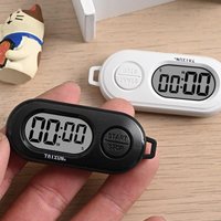 Stop Timer Sports Stop Timer Keychain With LCD Screen Pocket Size Ornament Digital Countdown Clock For Various Scenarios
