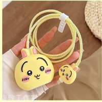 For chiikawa Data Cable Protector Case for IPhone 20W Charger Anti-Break Cover IPhone17 16 15 14 Charger Cord Saver Accessories