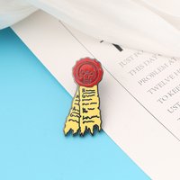 Game 40K Purity Seals Enamel Brooch Lapel Backpack Hat Pin Creative Metal Badge Unisex Brooch Cosplay Jewelry Accessories Gifts
