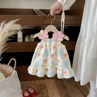 Baby Girl Dress Summer Flower Strap Girl Dress Cute Beach Princess Baby Dress Baby Girl Clothing