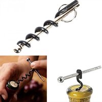 Outdoor Mini EDC Red Wine Bottle Opener, Corkscrew Bottle Opener Keyring Tool, Multi-Functional Camping Survival Equipment