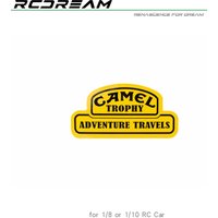RCDream 1/8 1/10 Camel Trophy Label Sticker Waterproof for Land Rover Defender H8H TRX4 #R061-AT