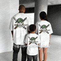 New Roronoa Zoro Anime One Piece Men's Street Fashion T-Shirt Hip Hop Cosplay Harajuku Summer Oversized Special Short Sleeve