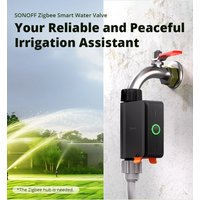 SONOFF SWV Zigbee Smart Water Valve Smart Timing Irrigation Switch eWeLink Watering Devices Voice Control via Alexa Google