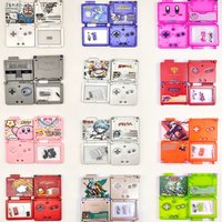 Neue Gameboy-Serie GBA SP Gehäuse GBASP Ersatzgehäuse Limitierte Auflage Schutzhülle Anime-Merchandise Geburtstagsgeschenke