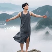 Men's Summer Modal Sleepwear Loose Vest Skirt Morning Robe Bathrobe Large Size Mid-Length Sleeveless Nightgown Thin Sleep Dress