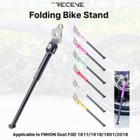 RECEVE Folding Bicycle Kickstand 451 Aluminum Alloy Foot Support Bike Kickstand Parking Stand Footrest for FNHON Gust 20inch