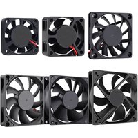 4010 12025 8010 30mm DC 5V 12V 24V Cooling Fan Brushless Motor Case Quiet 40MM 50MM 60MM 80MM 90MM 120MM for 3D print 2PIN