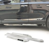 ABS Chrome Side Door Trim Molding Cover For Toyota RAV4 2013 2014 2015 2016 2018