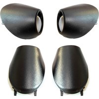 51128268367 51128268370 51128268369 4Pcs/Set Rear Parking Sensor Outer Cover Trim Black ABS Fit For BMW X5 E53 2000-2006-N26R