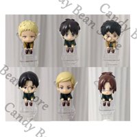 Anime Attack on Titan Levi Ackerman Hange Zoe Erwin Smith Reiner Braun Cosplay Garage Kits Cartoon Figurine Model Adorn Gift