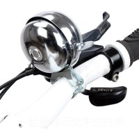 1pc Bicycle Retro Vintage Car Bell Full Metal Double-turn Finger Dial Bell Bicycle Riding Equipment Accessories
