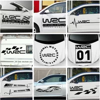 WRC USSR Decals Car Sticker - Creative Vinyl Body Head Styling Decals for Vehicle Fashion Full Body Transformation