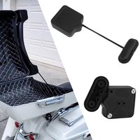 Motorbike Pack Trunk Lid Tether Black For Harley Touring Road Electra Street Glide Road King Ultra FLHT FLHX FLHR FLHTK 1996-up