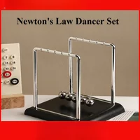 Christmas plastic Newton's bump balls, stress-relief pendulum floats, toys, office decor, creative gifts