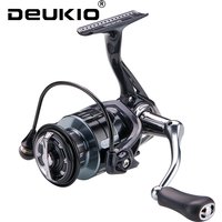 DEUKIO Fishing Reel 2000-7000 Max Drag 15KG Metal Spool carretilhas de pesca Reel for Fishing Accessories Peche Spinning Reels