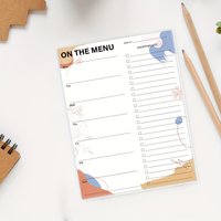 Weekly Meal Planner Grocery List Magnetic Notepads Meal Planning Pad With Tear Off Shopping List Convenient Shopping Notepad