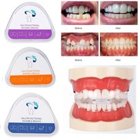 3 Stages Dental Orthodontic Braces Appliance Silicone Alignment Trainer Teeth Retainer Bruxism Mouth Guard Oral Straightener