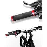 AliExpress NONE Bicycle Grips BMX Bike Handbar Grips Rubber Bilateral Lock Mountain MTB Bikes Handlebar Grips Non-slip Cycling Bike Accessories