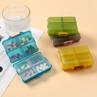 New Hot Small Portable Travel 7 Days 8 Grid Vitamin Pill Box Cases Container Organizer Storage Tablet Medicine Pills Fish Oils
