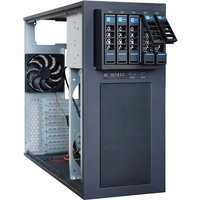 3 optical drive conversion, hard drive cage with backplane storage expansion 5-bay hot swappable module, computer chassis,