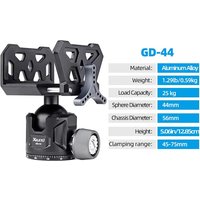 Metal large ball diameter spherical fixture support frame, tripod accessories, suitable for outdoor hunting and rifle shooting