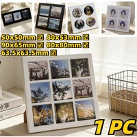 Magnetic Displaying Photo Frame Square Shape Suitable for 90x65/80x53/63.5x63.5/50x50/80x80mm Magnet