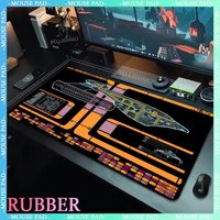 Large Rubber Non-Slip Game Mat Computer Game Player Star Trek XXL Mouse Pad Cartoon Keyboard Mousepad Desktop Computer Desk Mats