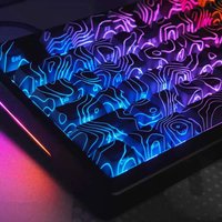 130+ Keys Altitude line White Side Print PBT Keycap Backlit RGB Cherry Profile Dye-Sub For Cherry MX Gamer Mechanical Keyboard
