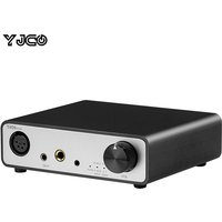 YJCO HiFi Balanced Headphone Amplifier TPA6120A2*2 Chip 4.4/3.5/6.35/XLR Output DC12V, Audiophile Desktop Balanced Amp E300