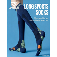 AliExpress NONE WRELS Sport Compression Socks Absorb Sweat Running Cycling Travel Socks Shock-Absorbing Anti-Slip Varicose Veins Training Socks