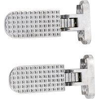 2Pcs Electric Bike Rear Pedals Footrest Quick Release, Foot Pegs Scooter Pedals Bike Pedals for Mountain Bike